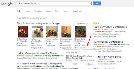 ecommerce PPC shopping ads