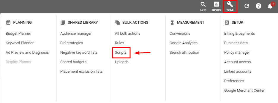 Look under Tools and then Bulk Actions to locate